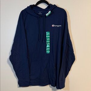 Champion Dark Blue Pullover Hoodie